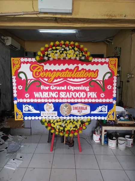 Papan Bunga Ucapan Selamat Tebet Barat