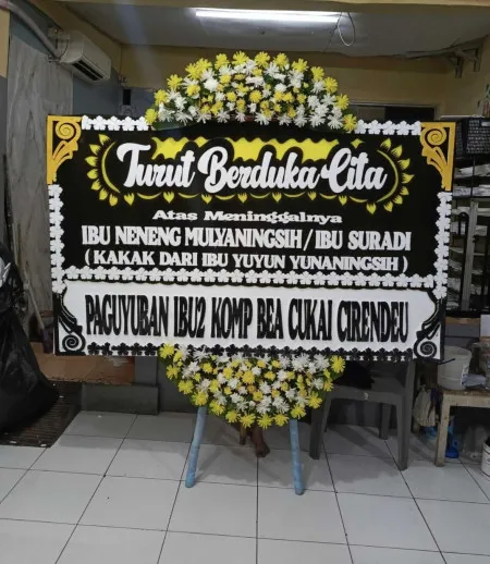 Papan Bunga Duka Tebet Barat