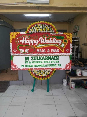 Papan Bunga di Tebet Barat
