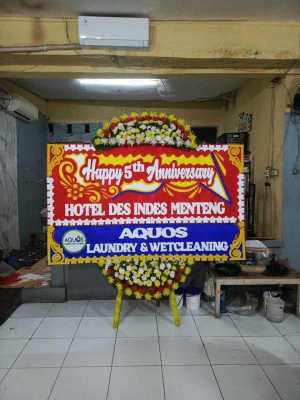 Papan Bunga di Tebet Barat